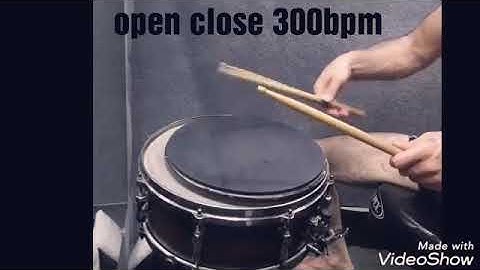 Open close (push pull)technique