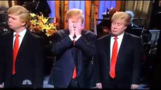 "Donald Trump, you're a racist!" Larry David bails out Lorne Michaels, #SNL, and