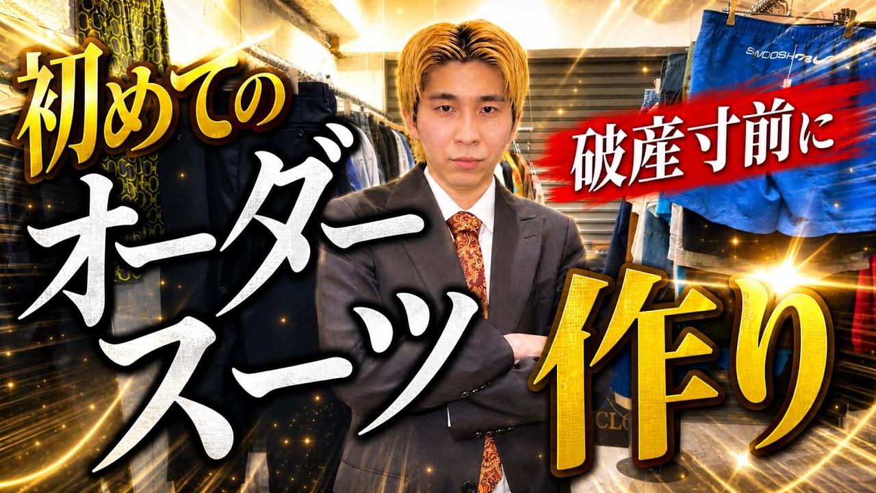 3ピース オーダースーツ【11万円で作りました】 10万円以下で本格オーダースーツが3着作れる！「コスパ最高」と話題の
