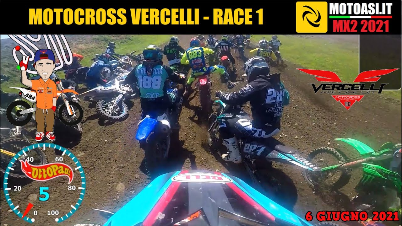 Motocross Vercelli MX Motoasi MX2 - Gara 1 - 6 Giugno 2021