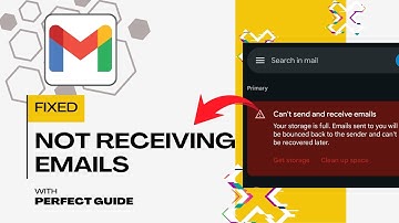 How To Fix Gmail Not Receiving Emails - 2025 | Can