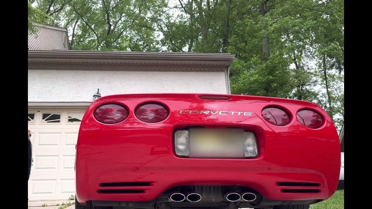 C5 Corvette completely stock with an exhaust bypass mod. YouTube