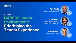 Webinar: NABERS Indoor Environment to prioritise the tenant experience