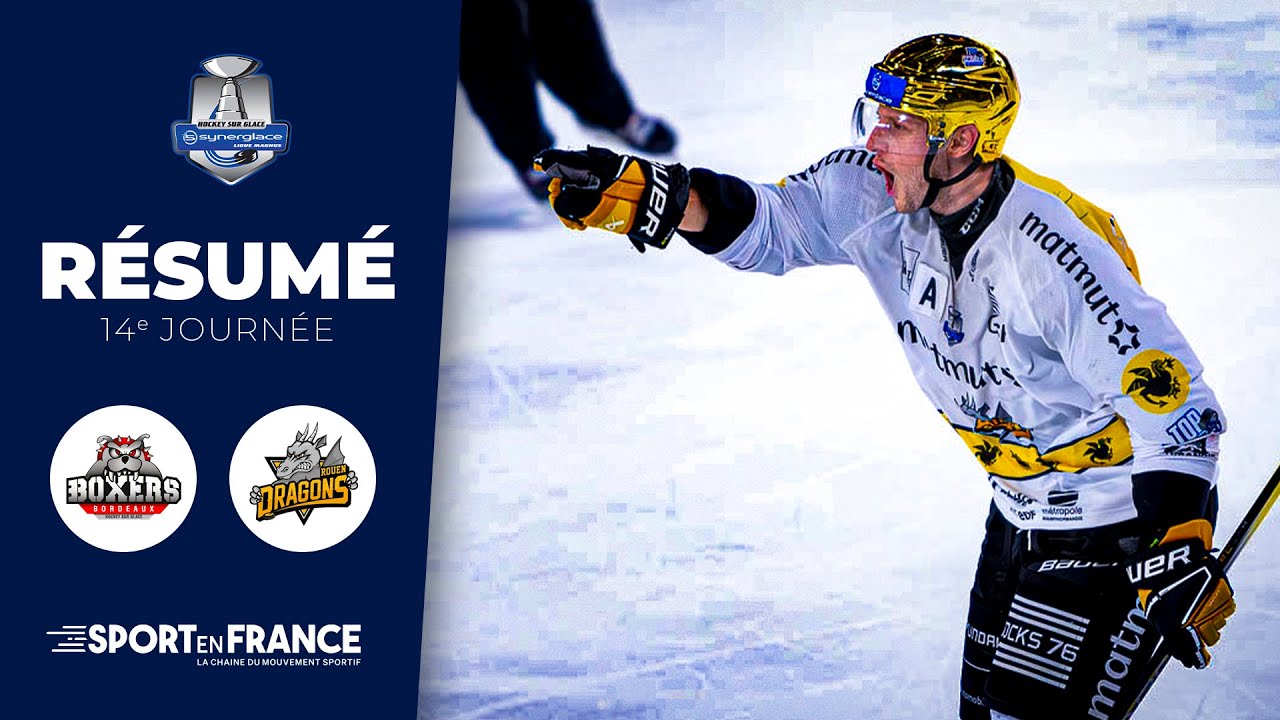 🏒 Le résumé de BORDEAUX - ROUEN (J14) | Synerglace Ligue Magnus 2024/25