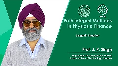 Lecture 14: Langevin Equation