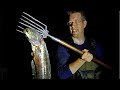 Spearfishing BIG Snakehead & Forging Fishing Spear -  Catch Clean & Cook Snakehead