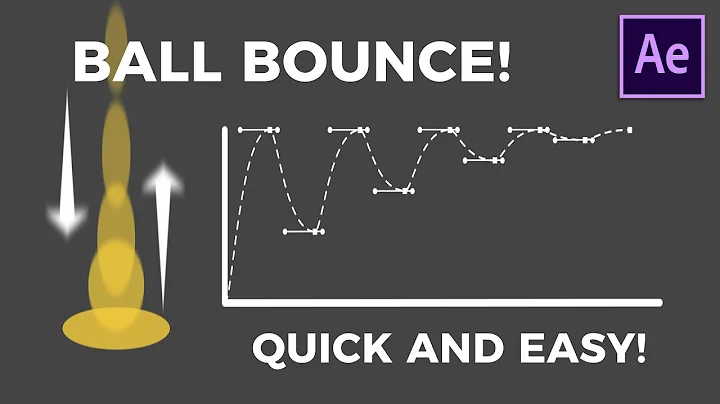 After Effects Ball Bounce with Squash and Stretch