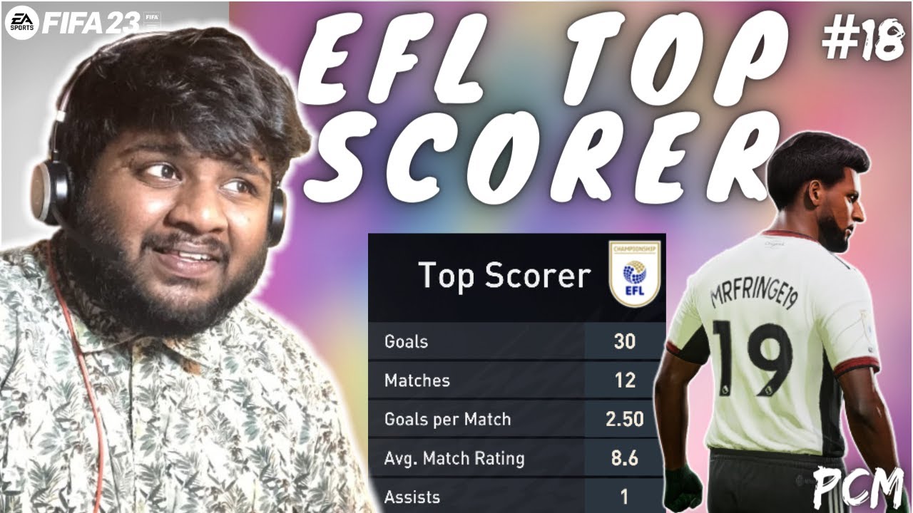 Top Scorer for EFL CHAMPIONS League Mrfringe19 FIFA 23 Player Career