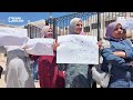 درعا.. إداريو الجامعة يحتجون على إقصائهم من زيادة الرواتب