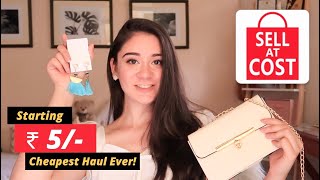 SELL AT COST HAUL starting ₹5/- | MY CHEAPEST HAUL EVER | Sana Grover