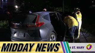 One Dead, Four Injured in Crash in St Mary | Midday News
In todays airing of the Midday News...
A man is dead and four other people, including two children, were injured in a crash along the Tower Isle main road in St. Mary on Sunday night.
Police say the crash happened around nine oclock when a Toyota Probox travelling from Ocho Rios collided with a Honda CR-V heading in the opposite direction.
00:00 intro
00:43 1 Dead, 4 Injured in Crash
01:57 Guys Hill Residents Concerned
04:42 Donovan Mitchell wins
05:51 Denise Dailey Returns
06:40 Water Minister to Rethink Systems
These clips were aired on the Midday News on August 24, 2026.
Jamaica News Today - Television Jamaica (TVJ) a Trusted Source for News, Sports & Entertainment.
For Jamaican news, sports and weather reports with a mix of reggae music (dancehall, ska, mento), Jamaican entertainment and information shows for the entire family.
SHARE AND SUBSCRIBE - https://bit.ly/2wemqUQ
For more TVJ videos visit - https://www.televisionjamaica.com
For access to LIVE TV go to https://www.1spotmedia.com/#!/live-stream/79336998495
#tvjnews #jamaicanewstoday One Dead, Four Injured in Crash in St Mary | Midday News