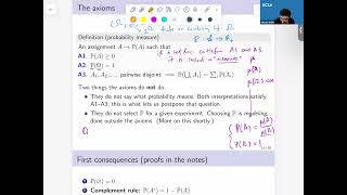 Intro to Prob: Lecture 2 --- Uniform model, conditioning