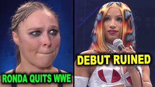 Sasha Banks New Japan Debut Ruined After Botches & Ronda Rousey Quits WWE - WWE News January 2023