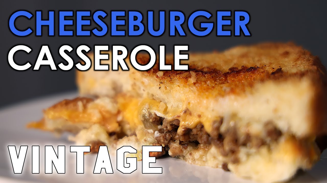 🍔 70’s Cheeseburger Casserole 🍔 Betty Crocker's Piggy Bank Casseroles