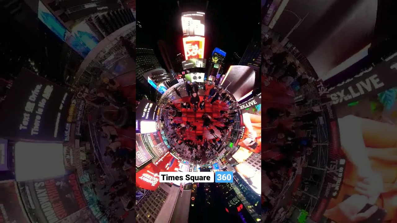 New York Times Square 360 video
