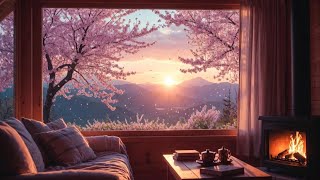 Cozy Spring Cabin 🌸 Smooth Lofi Jazz for Relaxation, Study & Peaceful Mornings
