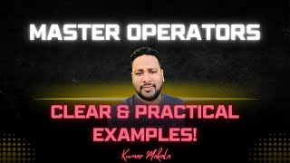 Day3 #Master Python Operators in Minutes: Essential Tips by Kumar Makala
