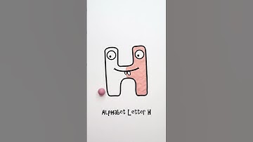 Alphabet Lore: The Scary Letter H 👻 #Shorts