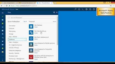 MS Azure - Data Factory - Install SSMS SQL Data warehouse - Do It Yourself- Part 2