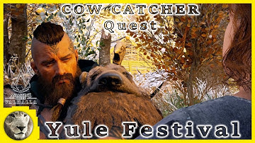 Yule Festival Build Cattle Farm Building and COW CATCHER Quests - Assassin