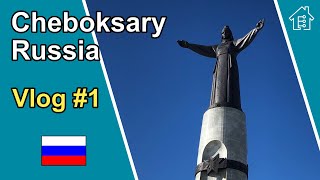 CHEBOKSARY in Russland, Stadterkundung. ENGLISH SUBS