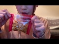 【ASMR】ささやき声 柿の種 梅味