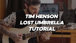 Video thumbnail of "Tim henson - Lost Umbrella (TUTORIAL)"