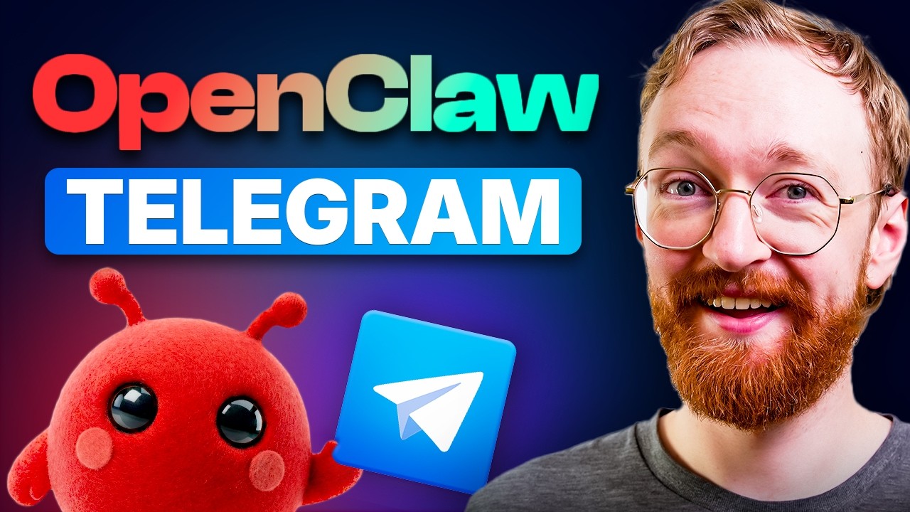 How to Connect OpenClaw to Telegram - YouTube