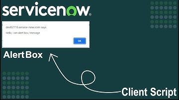 ClientScript-How to show alert box in servicenow | alert message | Utah | Urdu | Hindi
