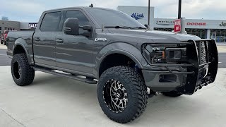 Famous Ford F150 on 37s! Lead Foot 6” Superlift on King Shocks Review 13th Gen XLT Sport 4x4 Profile