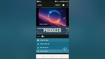 How to make a professional audio spactrum on mobile - CHKSND