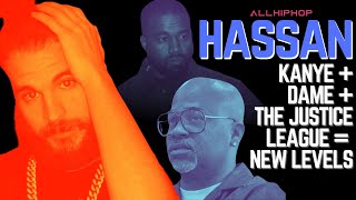 Hassan Talks Working With Kanye West, Dame Dash And The Justice League and new song 