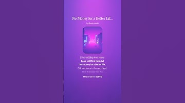 Thumbnail of No Money for a Better Life