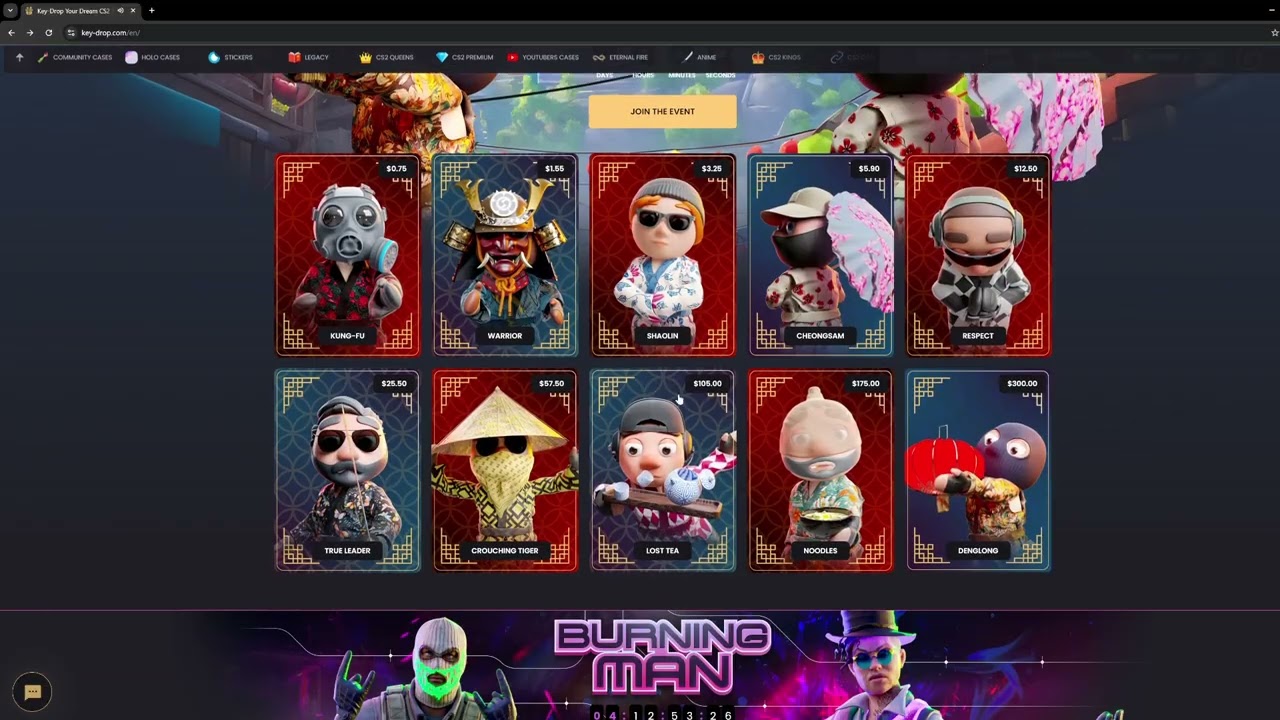 China Town Event [Key-Drop]