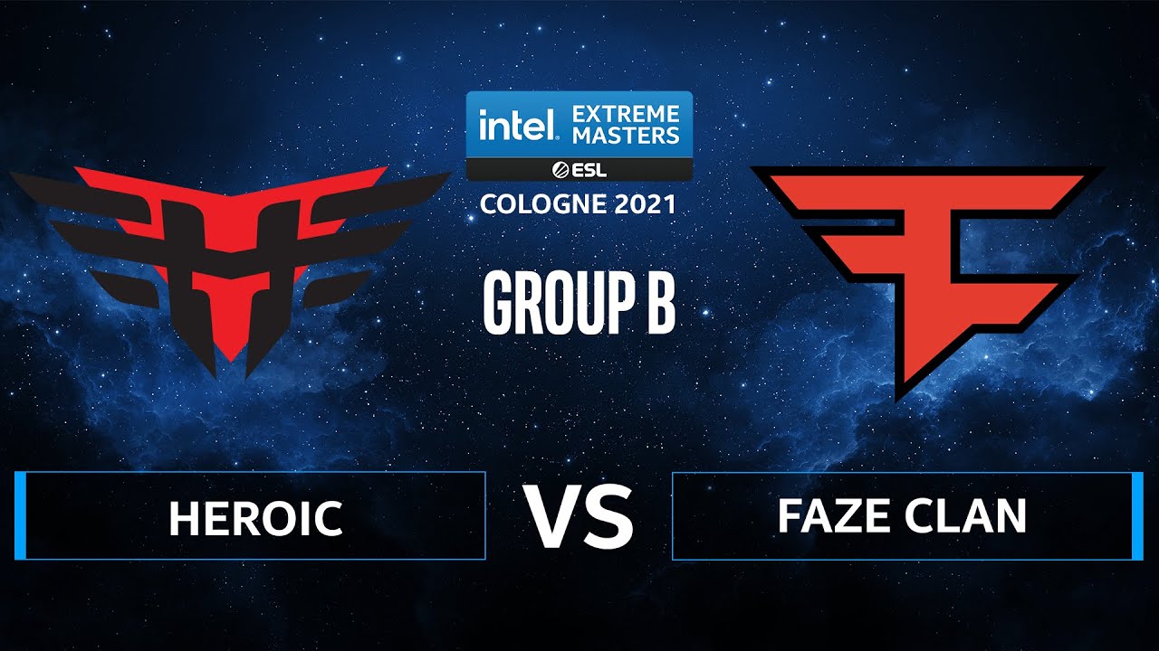 Heroic FAZE. Heroic FAZE Clan трансляция. Intel extreme Masters: Cologne 2021. FAZE vs Heroic.