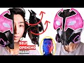 Miles morales prowler mask that opens diy spiderman across the spiderverse