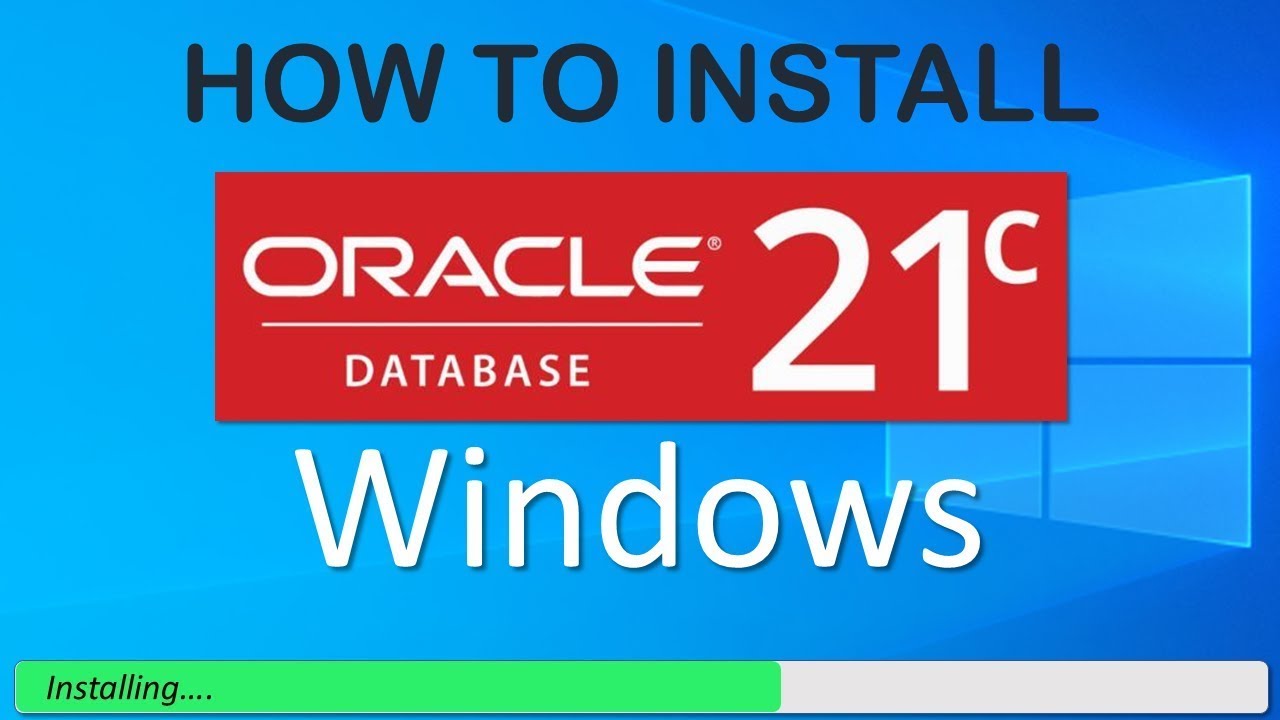 Oracle Database 21c Installation || KutubTech - YouTube