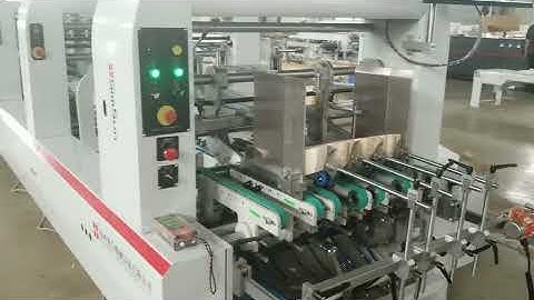 SimSun Apollo-80FC Folder Gluer (Popcorn crash lock bottom box)
