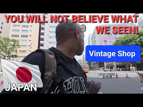 A hidden Vintage store in Tokyo Japan. You won't believe