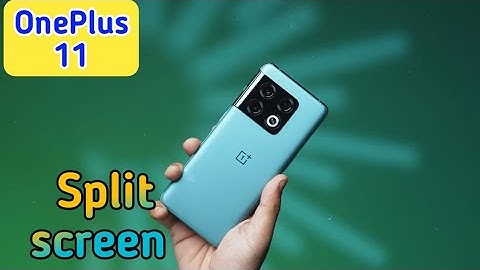 How To Enable Split Screen In OnePlus 11, Dual Screen Create In OnePlus 11,  Split Screen