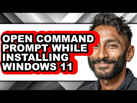 How to Open Command Prompt While Installing Windows 11 (easy Method)