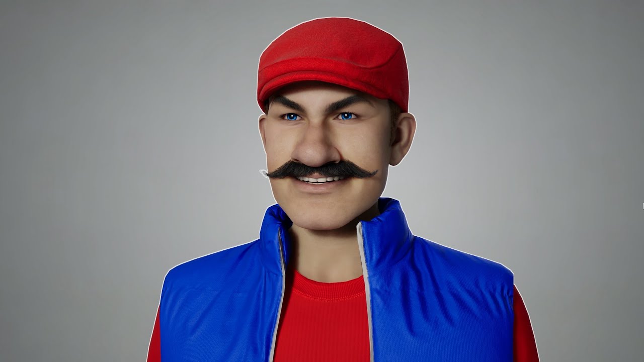 Я сделал Марио в #inzoi и я доволен собой // Mario InZoi - YouTube