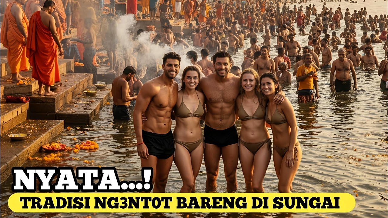 TERUNGKAP! Fakta Aneh & Misterius India yang Mengejutkan Dunia – Ritual Ekstrem di Sungai Gangga!