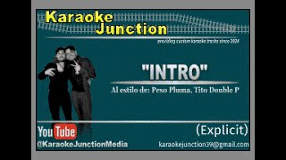 Peso Pluma ft. Tito Double P -  intro (karaoke)