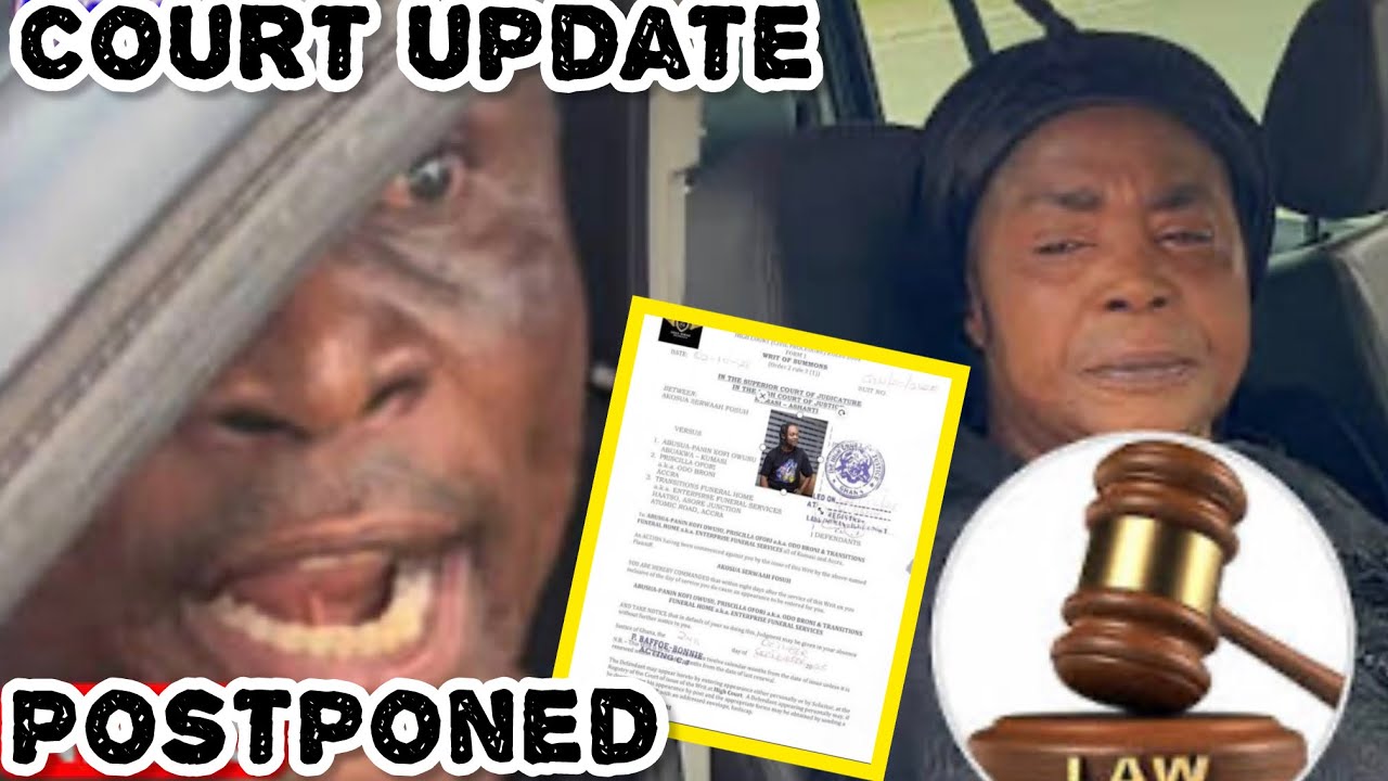 Court Update,Judge Postpone Abusua Panyin Injunction On Lumba's Celebration Of Life, Bempomaa Lawyer