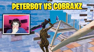 INSANE PeterBot VS Cobraxz 1v1 Epic Fights