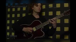 IV Half Diminished, #locrian #bebop #diminished #chromatic #guitar #scale
