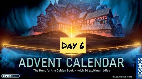 Exit Advent Calendar 2022 - Day 6