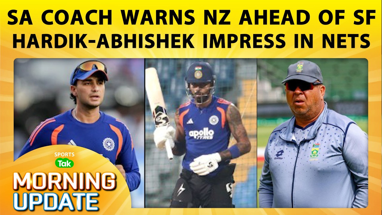 🔴MORNING UPDATE: Santner Backs NZ To Challenge SA In Semis, NZ Request Bcci For Extended ODI Series