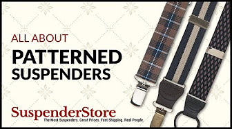 Patterned Suspenders